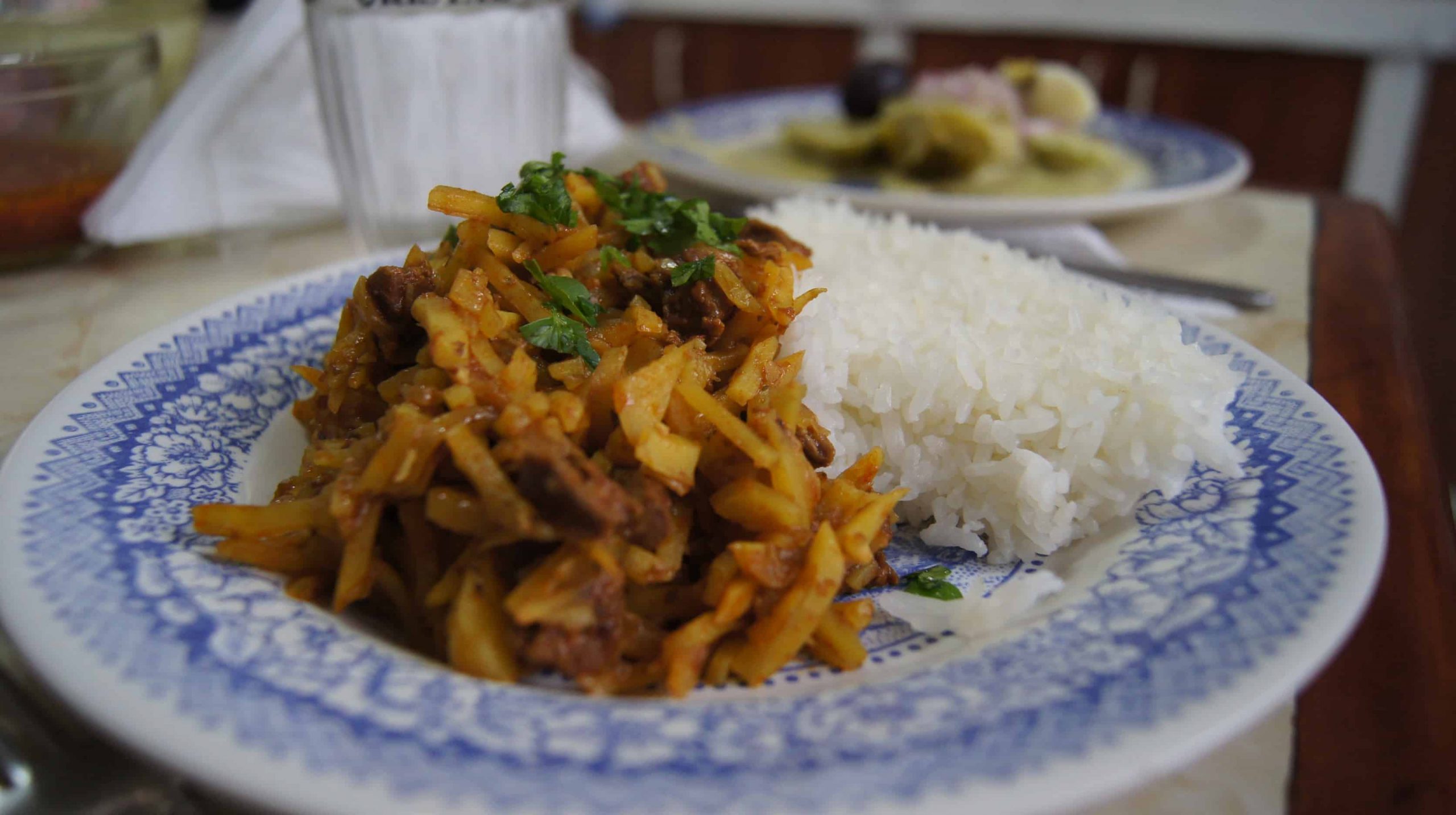 receta de olluquito con carne